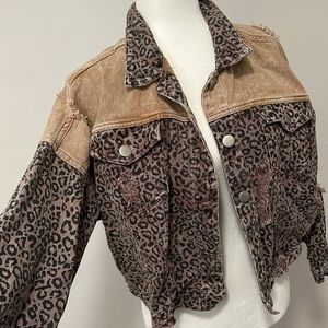 Distressed Soft Jean Jacket